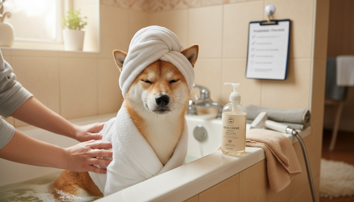 Stress-Free Dog Bath Routine + Printable Checklist